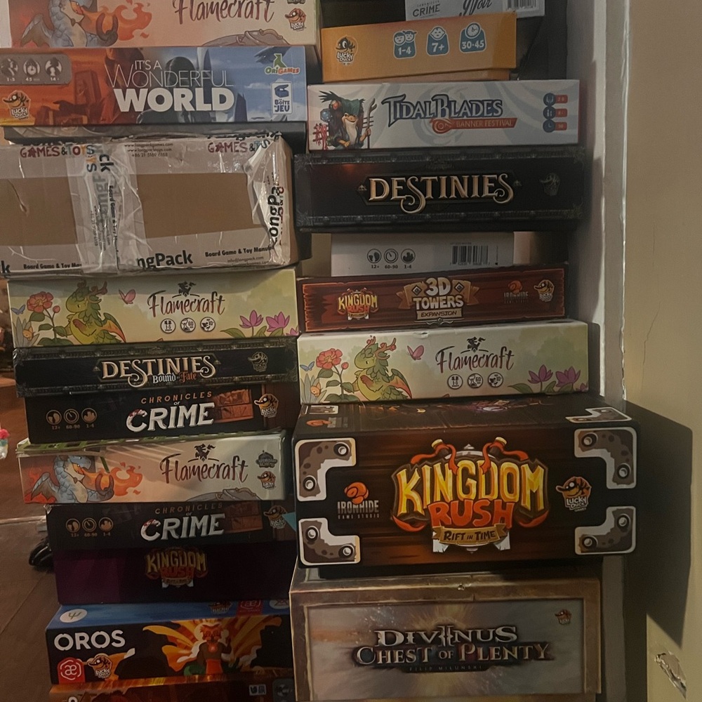Board Game Collection with Kingdom Rush